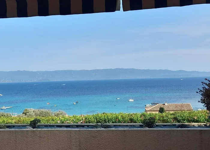 Marinella, Vue Panoramique, Superbe T2 A 150 M Ajaccio (Corsica)